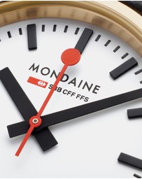 Mondaine - Mondaine Classic Vegan Grape Leather 30mm Watch