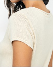 AERE - Lee Organic Cotton Knit Top