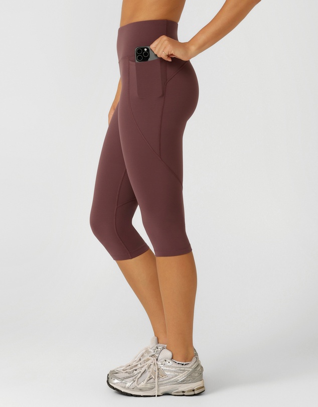 Lorna Jane - Amy No Ride Phone Pocket 3/4 Leggings