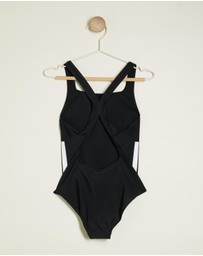 adidas Swim - 3-Stripes C-Back Swimsuit - Kids-Teens