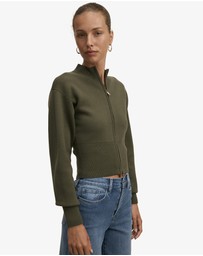 Forever New - Hanna Zip Knitted Jacket