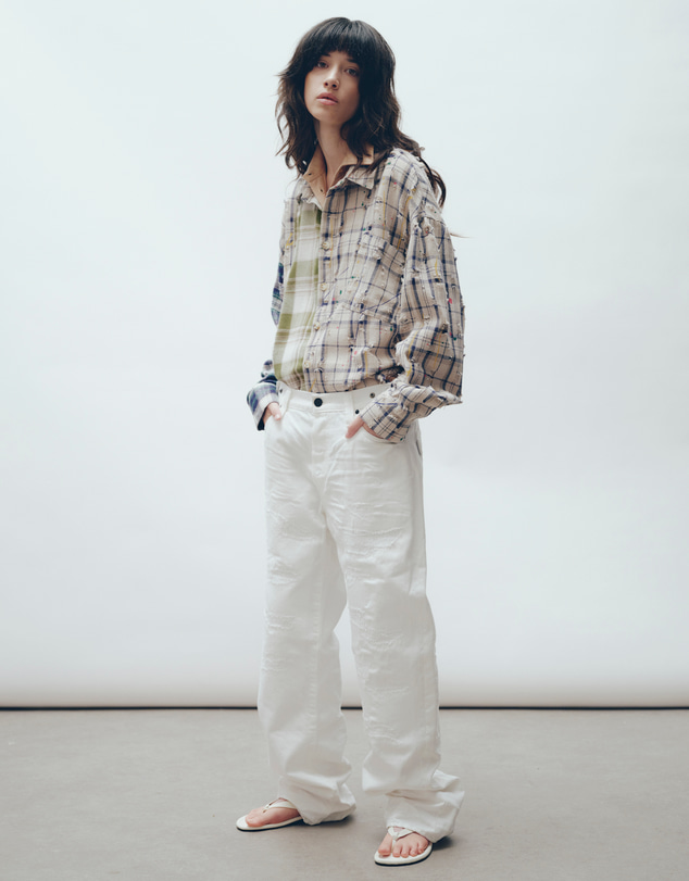 THE TALES - Reworked Artist Check Shirt