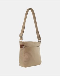 Pierre Cardin - Pierre Cardin Nylon Anti-Theft Cross Body Bag
