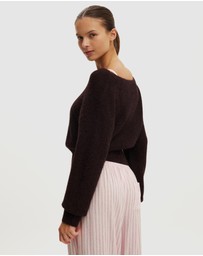 Cotton On Body - Fluffy Off The Shoulder Knit Jumper