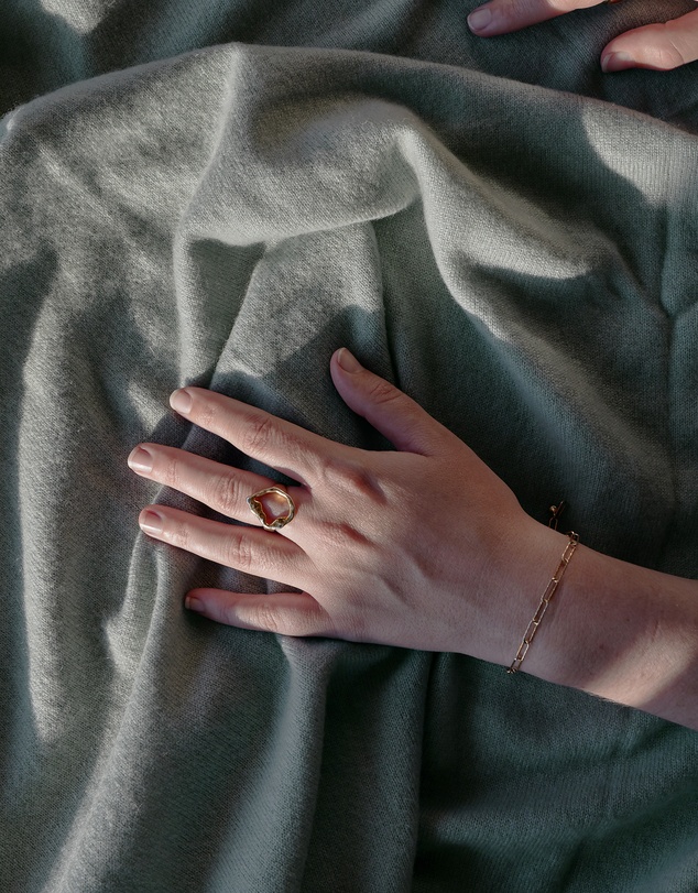 Phile - Cashmere Baby Blanket - Sage