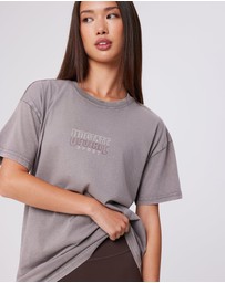 Upstate - Thrive Tee - Washed Cinder