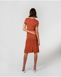 Lydan The Label - Midi Knit Dress