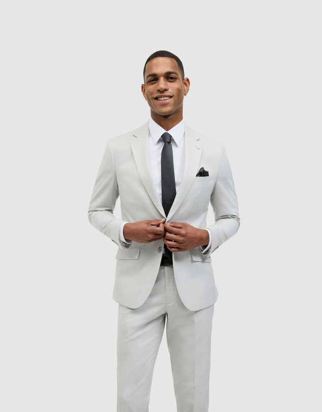 Politix - Prince Of Wales Check Tailored Jacket