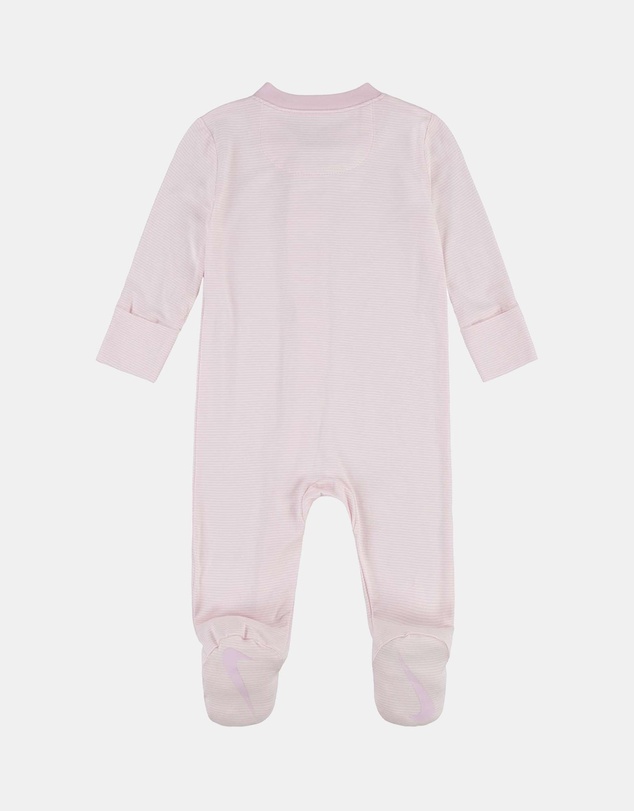 Nike - Striped Footed Coverall - Babies