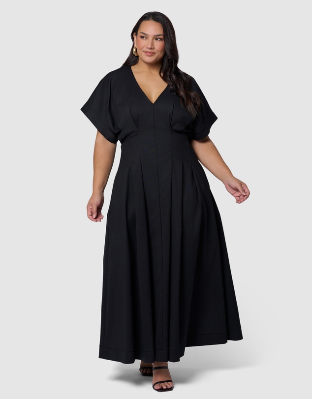 Pink Dusk by Curve Project - Magnetic Pull Maxi Dress