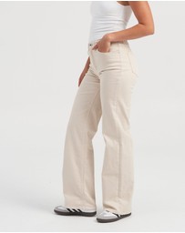 ONLY - Juicy High Waisted Wide Leg Jeans