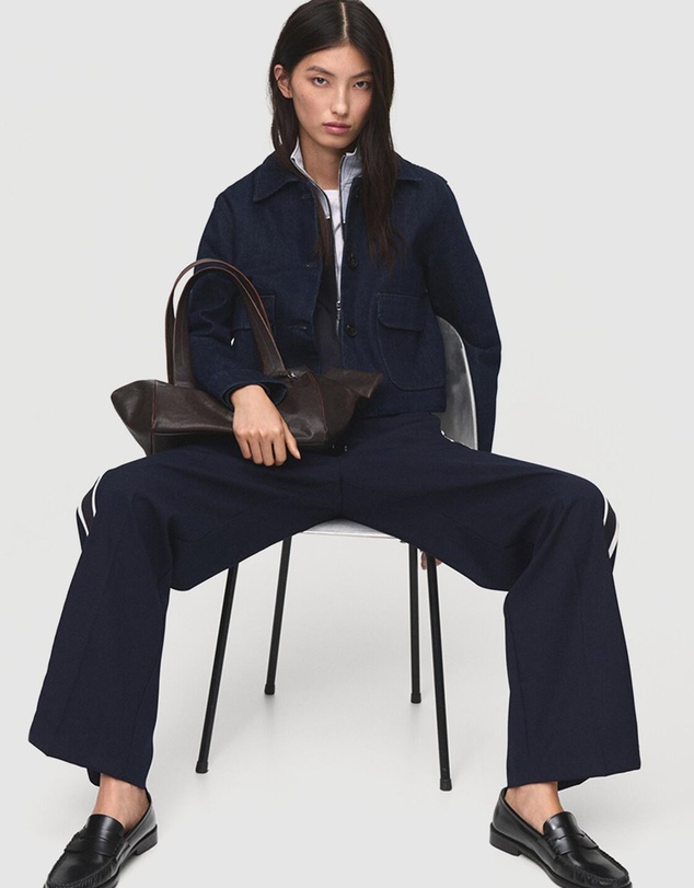 M.N.G - Contrast Stripe Straight Trousers
