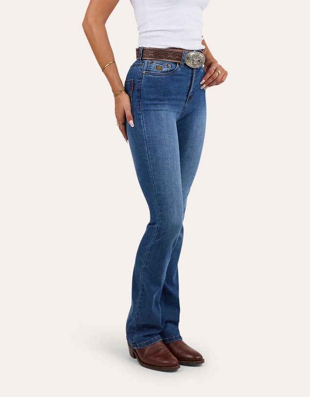 Ringers Western - Penny Womens High Rise Bootleg Jean