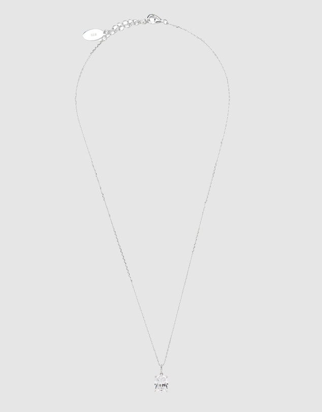 Georgini - Sydney Soirée Fairwater Elaine Cushion Cut Pendant Silver