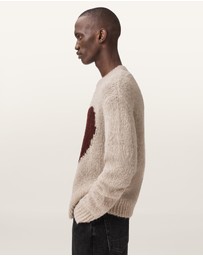 AllSaints - Lover Knit Crew Jumper