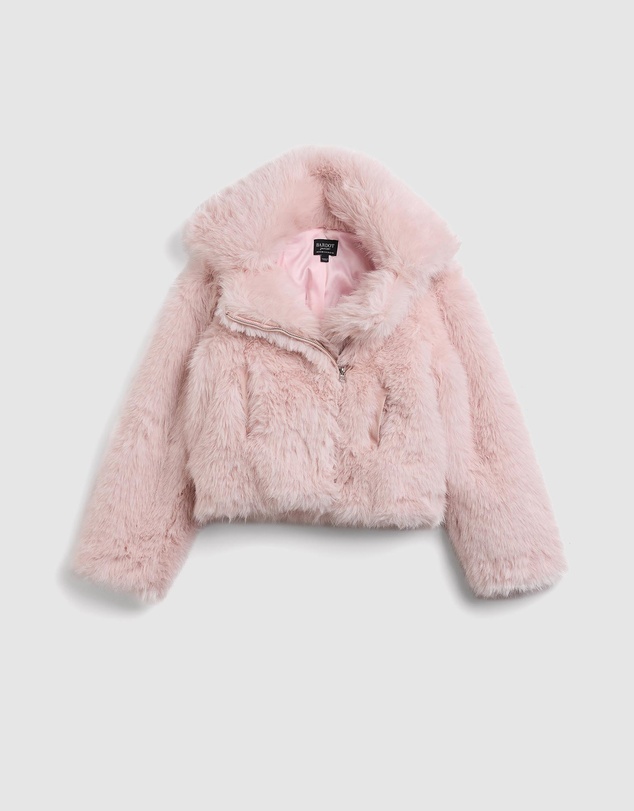Bardot Junior - Jayden Faux Fur Jacket - Kids-Teens