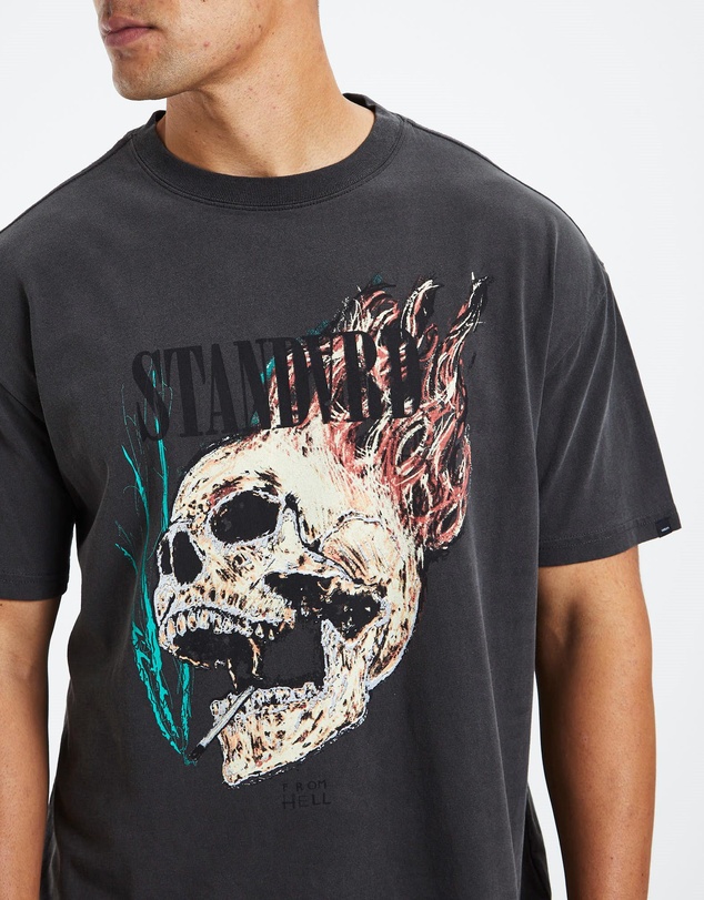 Standard - Flame Skull T-Shirt