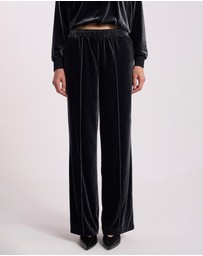 David Lawrence - Ferrara Velour Track Pants