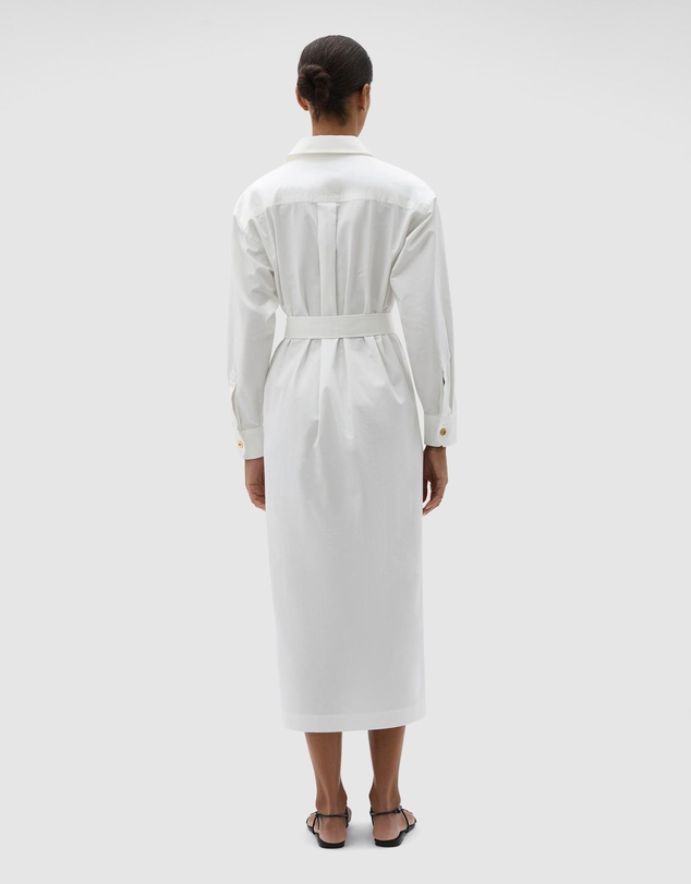 Oroton - Button Detail Shirt Dress