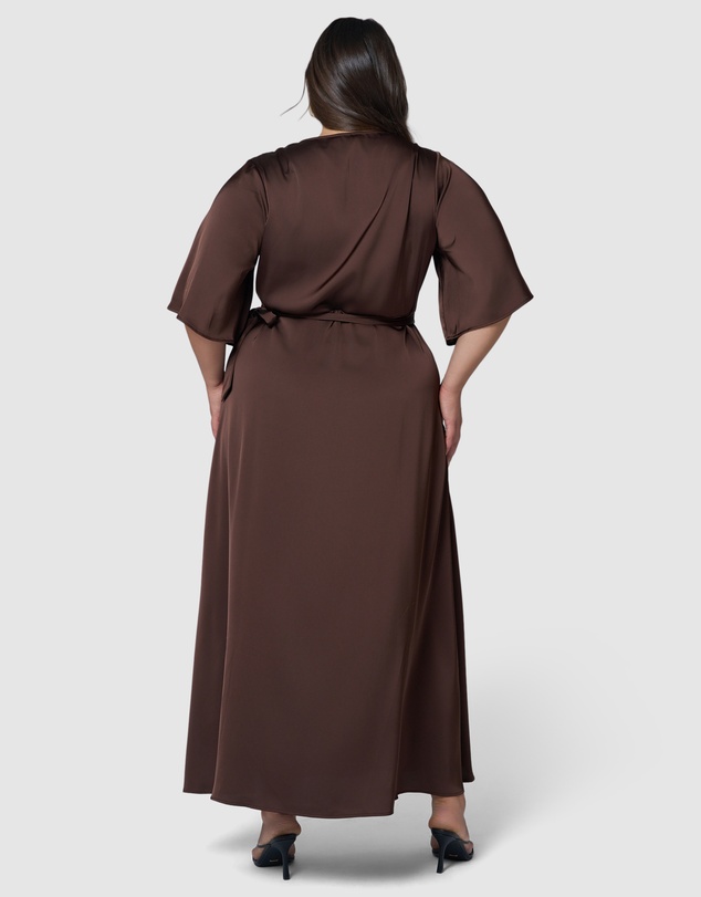 Pink Dusk by Curve Project - Glitz and Glam Maxi Dress