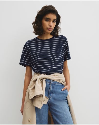 Navy Stripe