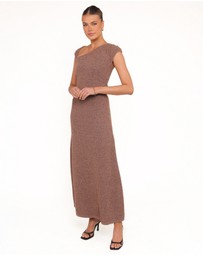 Petal & Pup - Talisa Midi Dress - Brown Marle