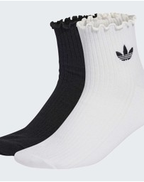 adidas Originals - RUFFLE QUARTER SOCKS Unisex