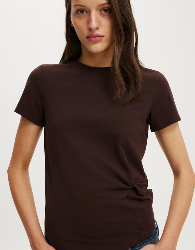 Cotton On - Twist Short Sleeve Tee