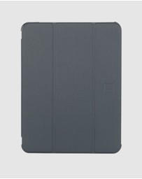 Tucano - Tucano Satin Folio Case Dark Blue for iPad Air 11 Inch M3 M2 2024 with Pencil Holder and Stand