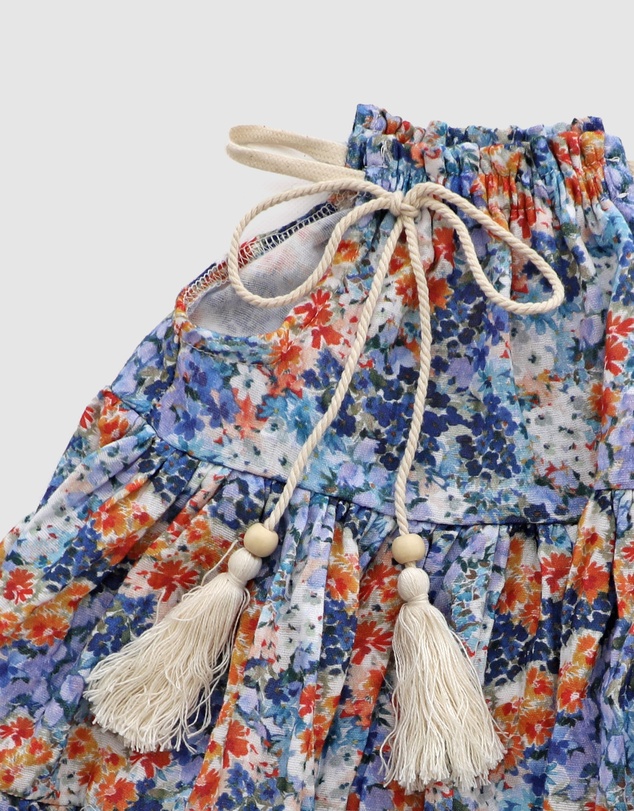 WITH LOVE FOR KIDS - Cotton Muslin Dress - Babies - Kids