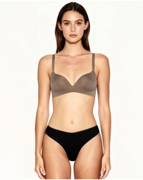 Sotto Brand - Sotto Seamless Wireless Bra Mocha