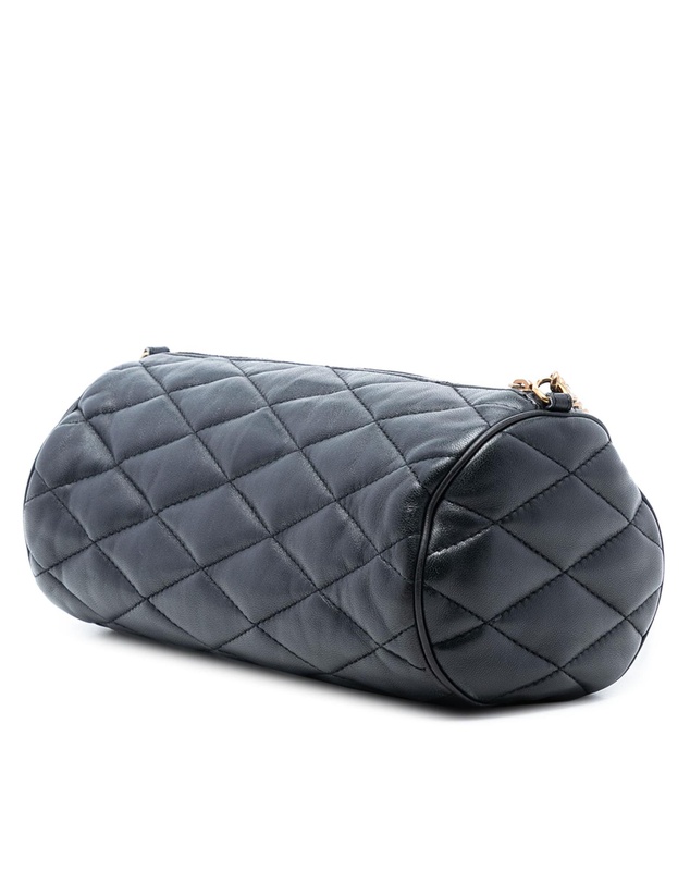 Pre-Loved by Azura Reborn - Pre-Loved Small Quilted Lambskin Sade Tube Bag