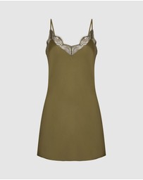 Hunkemoller - Satin Lace Slipdress
