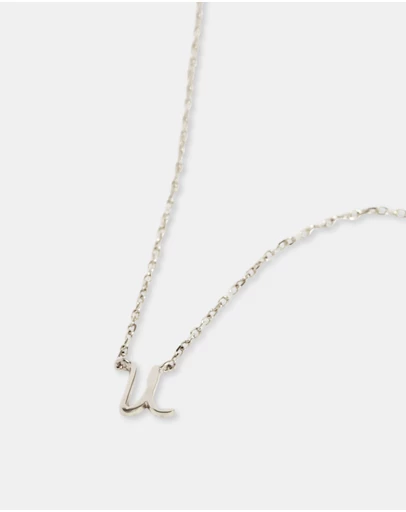 By Charlotte - Love Letter Necklace - U