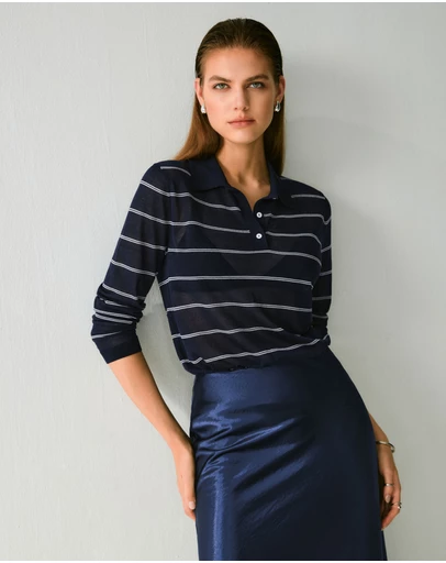IDA+S - Wren L/S Polo