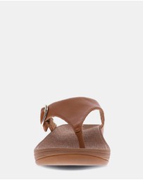 Mia Vita - Faith Toe Post Sandal - Tan