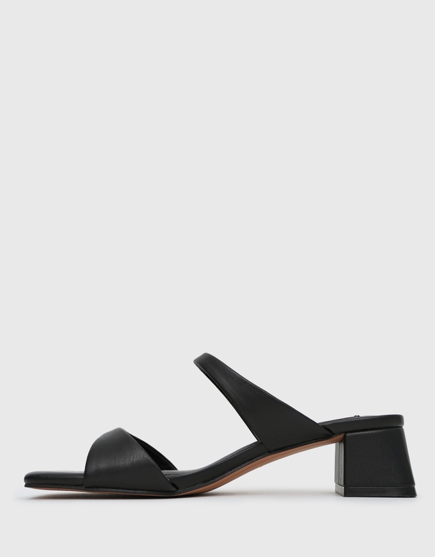 Betts - Argo Block Heel Mule Sandals