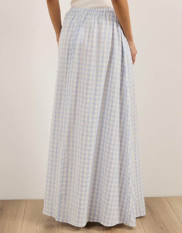 Atmos&Here - Stella Gingham Maxi Skirt