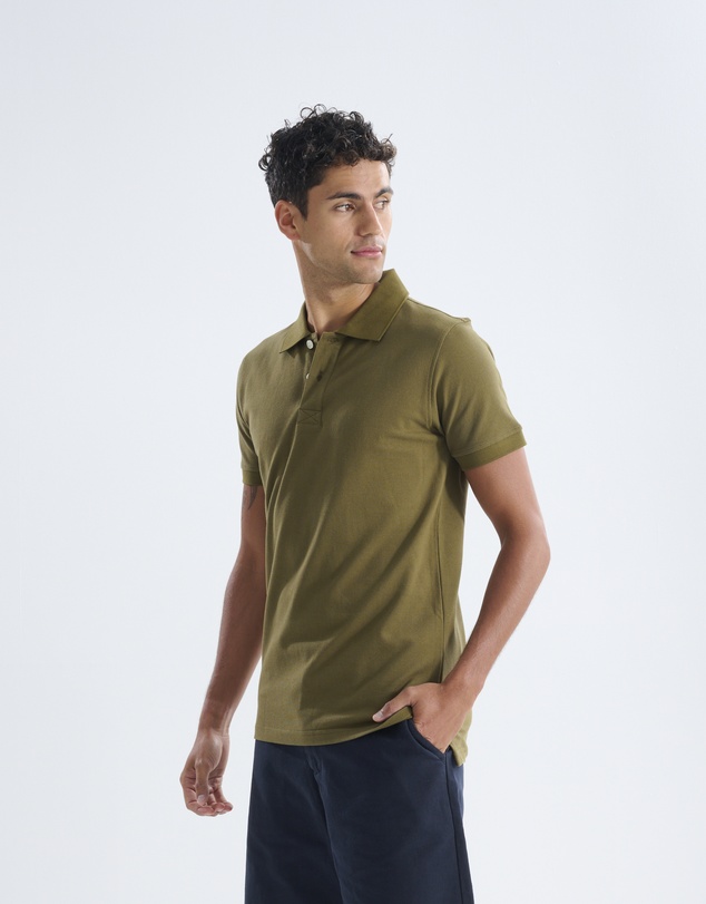3 Wise Men - 3 Wise Men Portland Polo Shirt - Olive Green