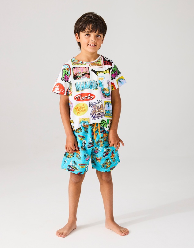 Kip&Co - KipCo x Mambo Sticker Club Organic Cotton T-Shirt - Kids