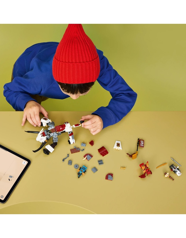 LEGO - 71863 Zilvar's Beast against Kai & Nya