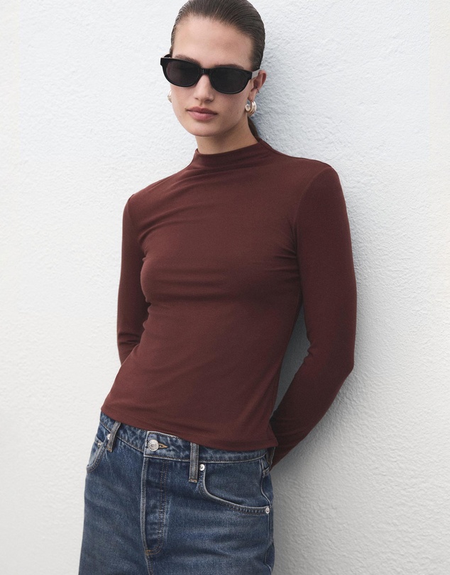 M.N.G - Turtleneck T-Shirt