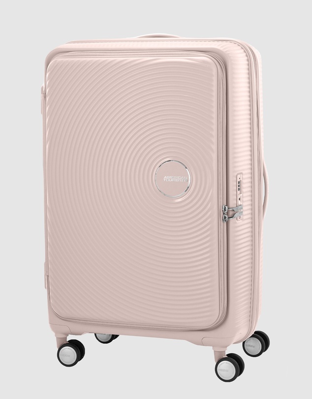 American Tourister - Curio Book Opening Large Suitcase Expandable (75Cm)