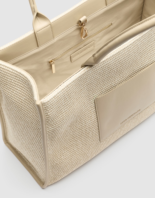 Seed Heritage - Structured Woven Tote