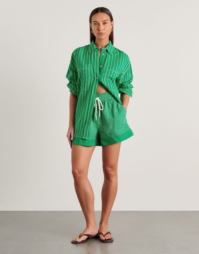 Jag - Gigi Stripe Pull On Short