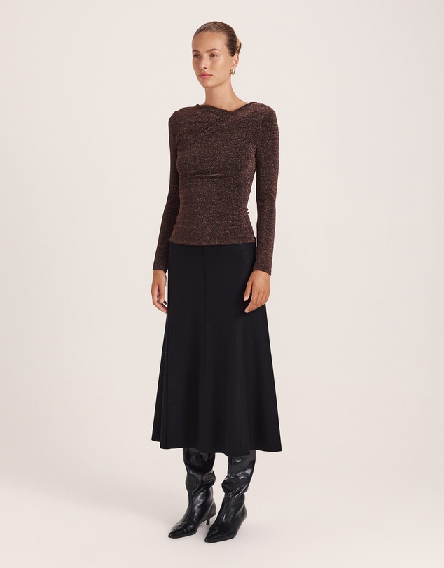 SABA - Birdie Sparkle Long Sleeve Top