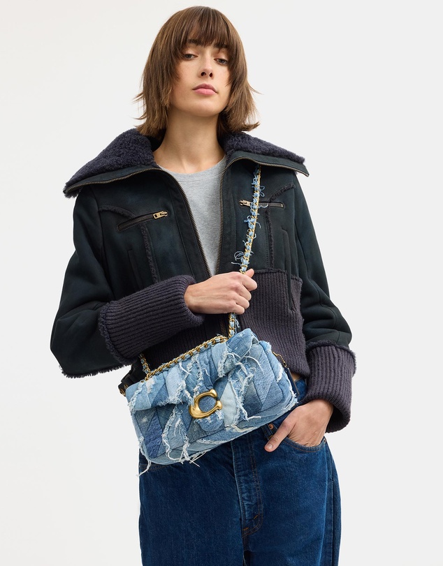 Coach - Soft Quilted Denim Patchwork Bag