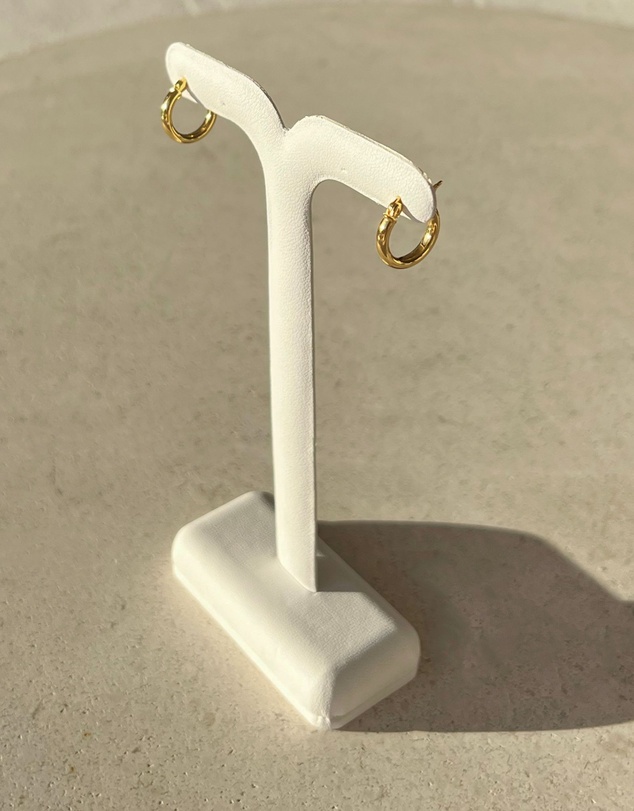 SAINT VALENTINE - Classic Hoops Small - Gold