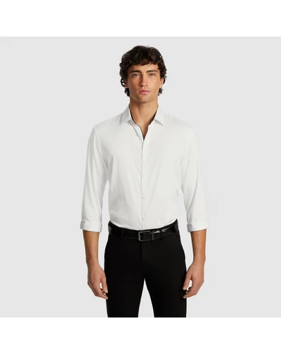 yd. - Heathcoat Slim Bamboo Shirt