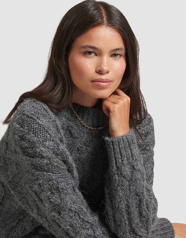 Superdry - Cable Knit Dress